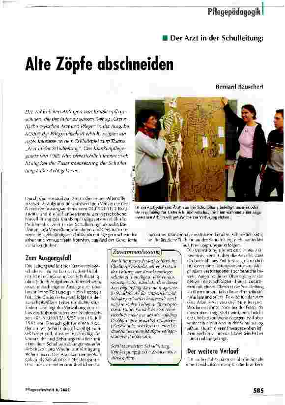 Vorschauseite 1: Alte Zöpfe abschneiden