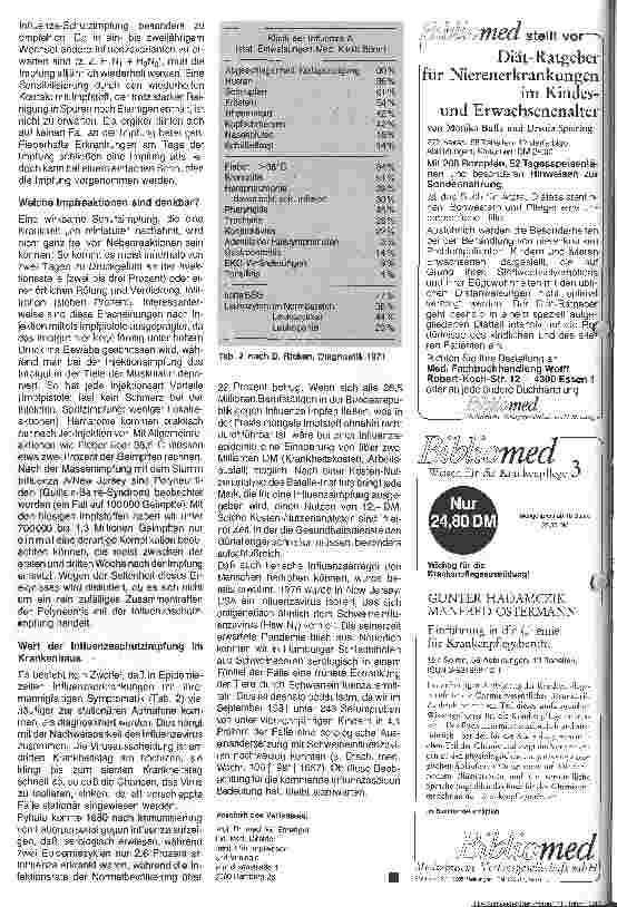 Vorschauseite 3: Schutz des Pflegepersonals vor Infektionskrankheiten 2. Folge Influenzaschutzimpfung: Speziell für Risikopatienten