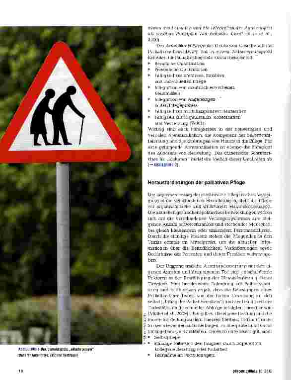 Vorschauseite 3: Palliative Care Aufgaben und Herausforderungen