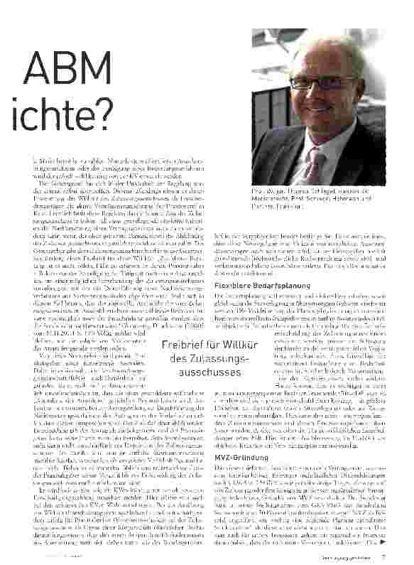 Vorschauseite 2: Mehr als ABM für Anwälte und Gerichte?