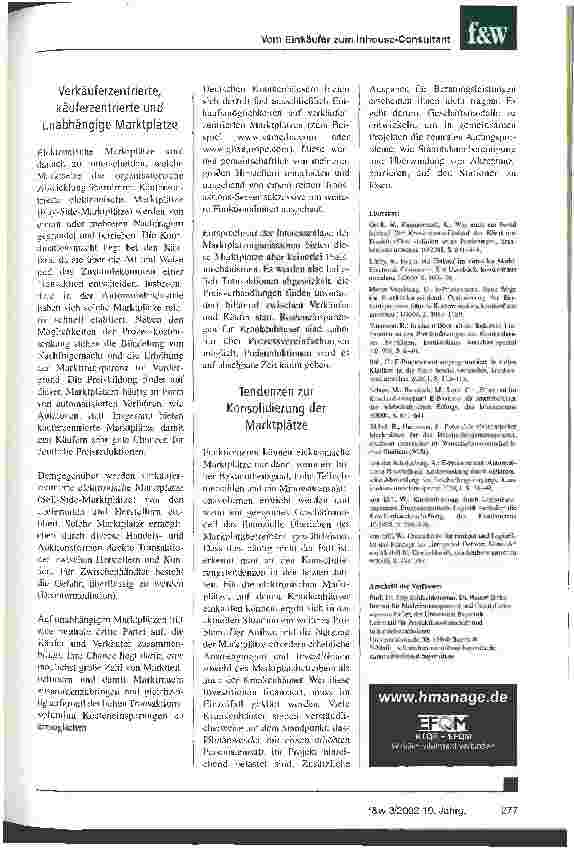 Vorschauseite 4: Internet-Euphorie führt zur Ernüchterung, aber Realismus zum Erfolg