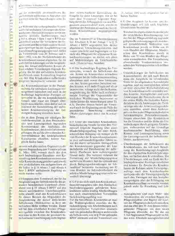 Vorschauseite 5: Die Änderung der Bundespflegesatzverordnung