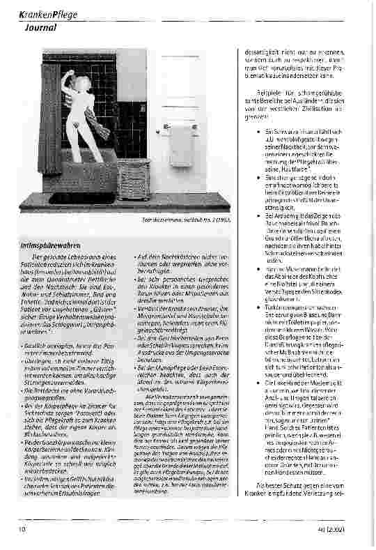 Vorschauseite 6: Vom Umgang mit dem Schamgefühl des Patienten