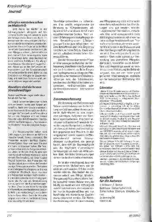 Vorschauseite 5: Stürze im Krankenhaus - gestürzte Patienten im Krankenhaus Eine Herausforderung für die Krankenpflege