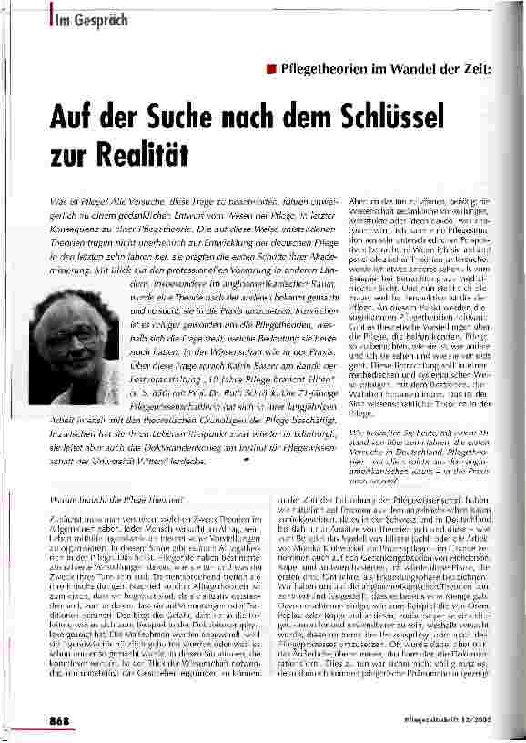 Vorschauseite 1: Auf der Suche nach dem Schlüssel zur Realität