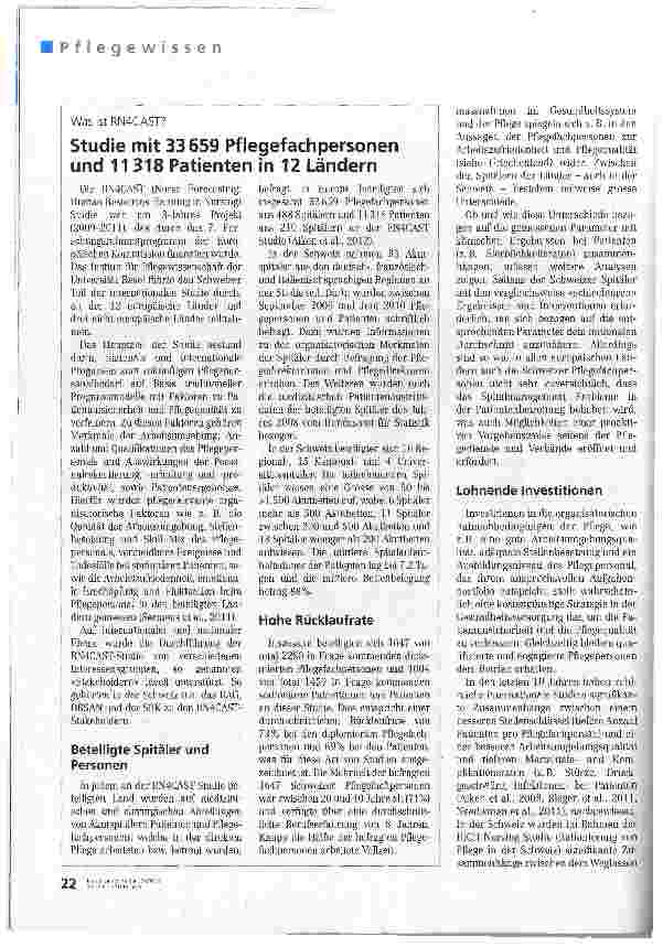 Vorschauseite 3: Die Faktoren für Pflegequalität und Arbeitszufriedenheit