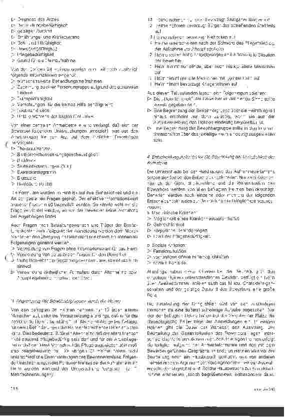 Vorschauseite 3: Verfahren der Aufnahme in Altenheimen und Altenpflegeheime