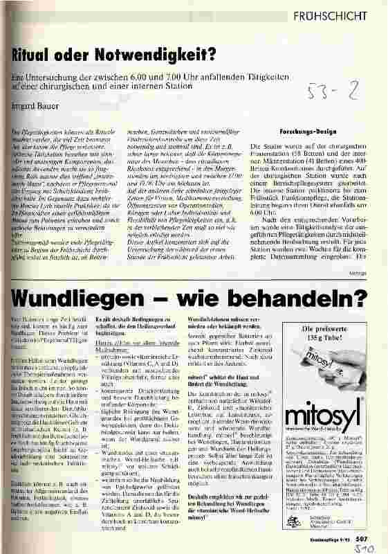 Vorschauseite 1: Ritual oder Notwendigkeit?