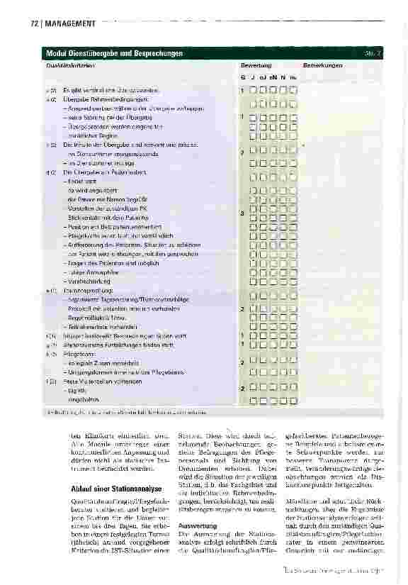 Vorschauseite 3: Instrument zur internen Qualitätssicherung