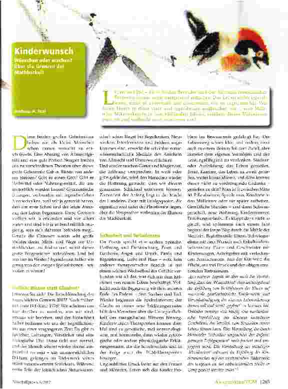 Vorschauseite 1: Kinderwunsch