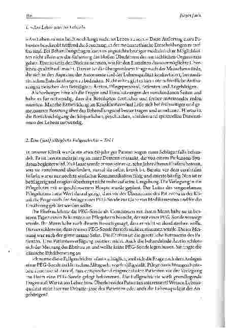 Vorschauseite 2: »Was ist das für ein Leben?« Die Frage nach Menschenwürde und Lebensqualität(en) als Beziehungsfrage und der Beitrag der Klinikseelsorge