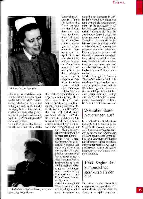 Vorschauseite 6: Chronik der Schwesternhochschule der Diakonie, Berlin Teil 2