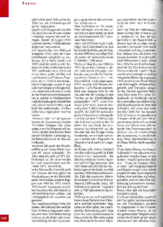 Vorschauseite 5: Frauenheilkunde am Evangelischen Krankenhaus Düsseldorf