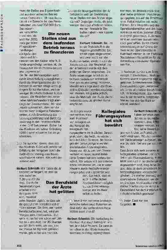 Vorschauseite 3: Sag mir, wo die Ärzte sind. .. Ärztemangel in deutschen Krankenhäusern - jedes zweite Haus ist auf der Suche