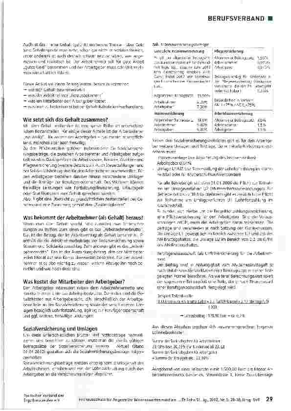 Vorschauseite 2: Wissenswertes rund um das Thema Gehalt