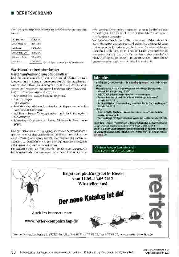 Vorschauseite 3: Wissenswertes rund um das Thema Gehalt