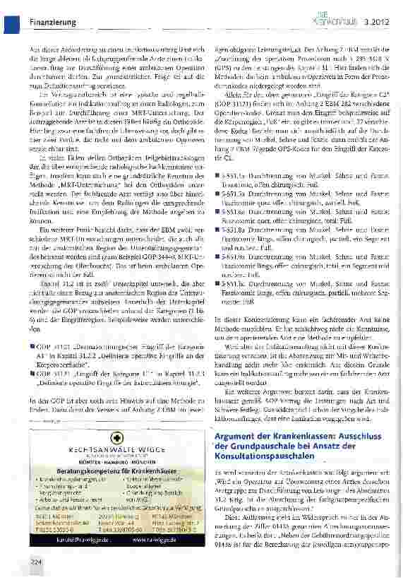Vorschauseite 6: Nichts als Ärger mit der Konsultationspauschale