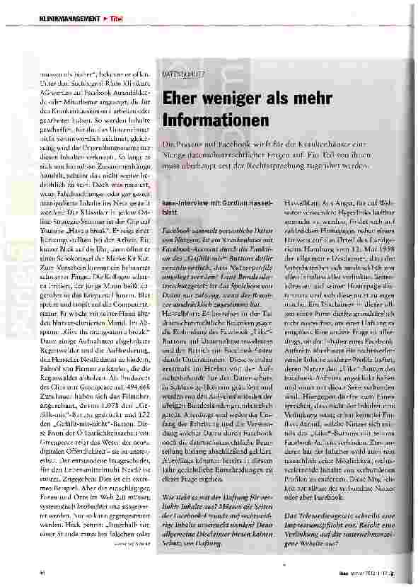 Vorschauseite 5: Keine Angst vor neuen Welten