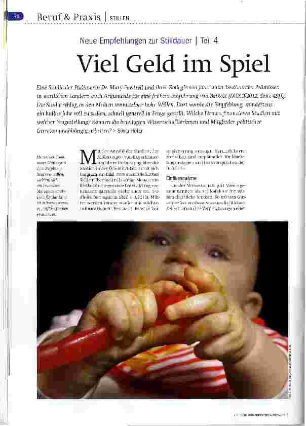 Vorschauseite 1: Viel Geld im Spiel