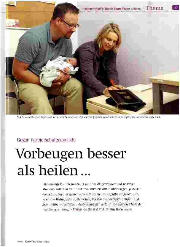 Vorschauseite 1: Vorbeugen besser als heilen...