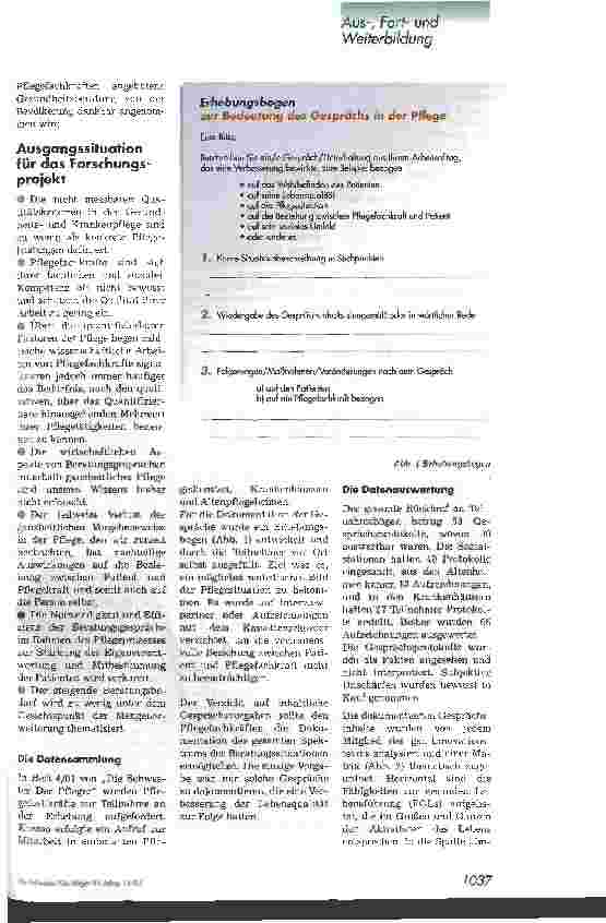 Vorschauseite 2: Pflegen kann eben doch nicht jeder Erfolge durch ganzheitliche Beratung und Pflege
