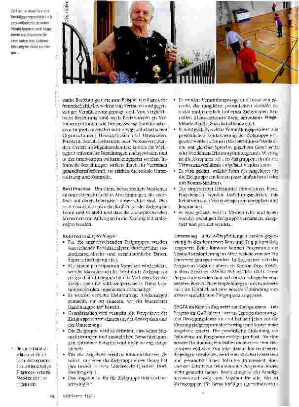 Vorschauseite 2: Wie erreichen wir alle?