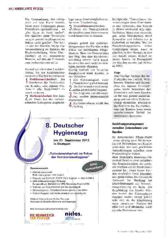 Vorschauseite 2: Den Pflegedienst zur Marke machen