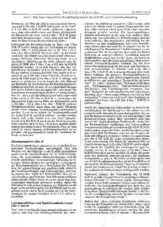 Vorschauseite 4: Drei Jahre Unterstützte Beschäftigung nach § 38a SGB IX - eine Standortbestimmung