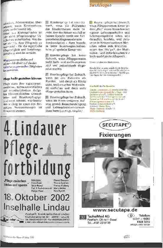 Vorschauseite 4: Hat die Pflege eine Zukunft?