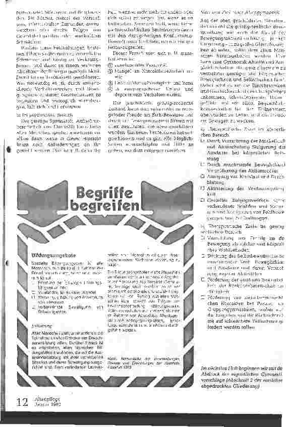 Vorschauseite 2: Gymnastik für alte Menschen (I)