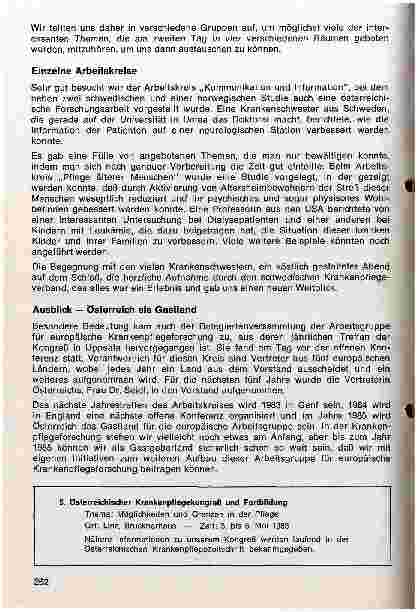 Vorschauseite 2: Forschung - eine Herausforderung für die Plege