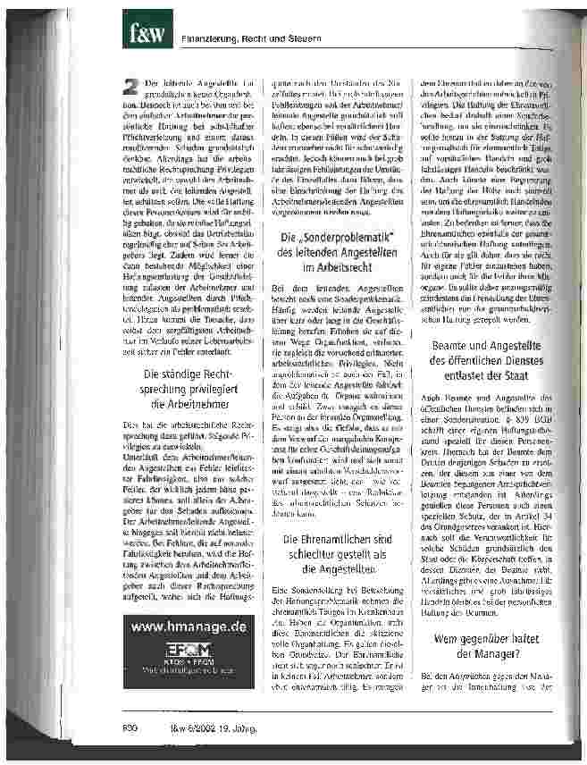 Vorschauseite 3: Fehler im Krankenhaus: Wer haftet mit seinem privaten Vermögen? Die persönliche Haftung der Entscheidungsträger im Krankenhaus reicht weiter, als es den meisten bewusst ist