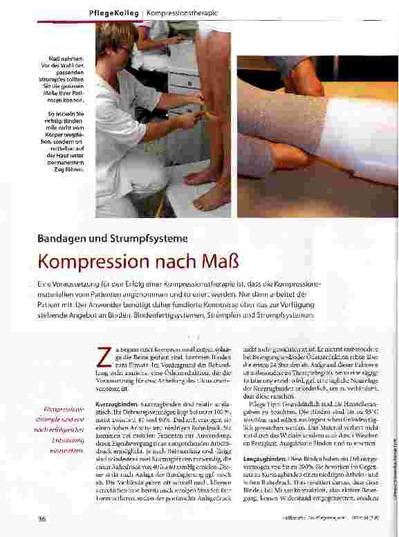 Vorschauseite 1: Kompression nach Maß