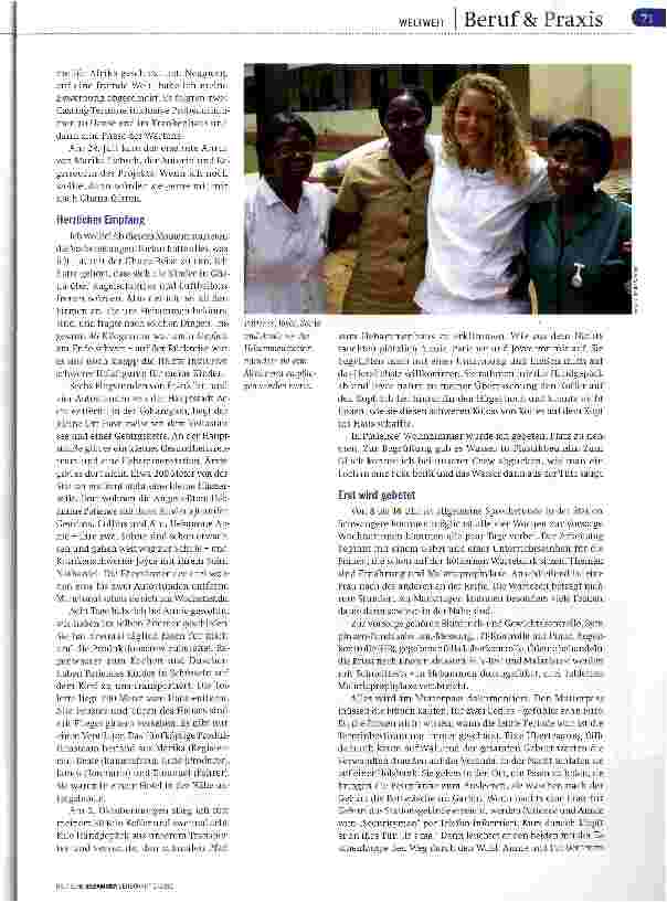 Vorschauseite 2: „Job im Gepäck: Als Hebamme in Ghana