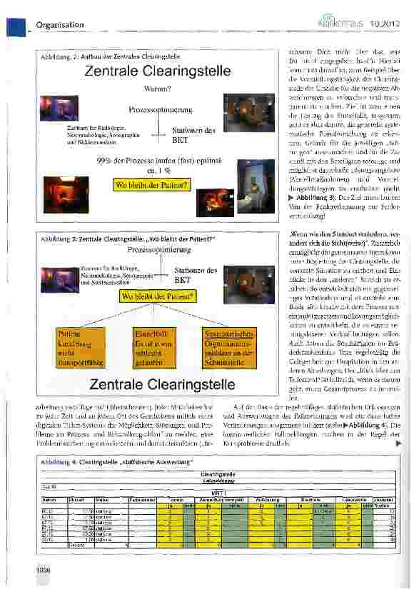 Vorschauseite 4: Schnittstellenmanagement im Rahmen kontinuierlicher Prozessoptimierung von klinischen Behandlungspfaden