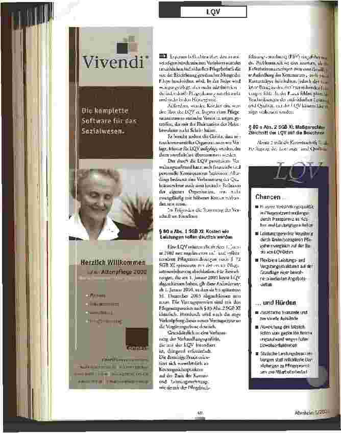Vorschauseite 2: Chancen und Hürden