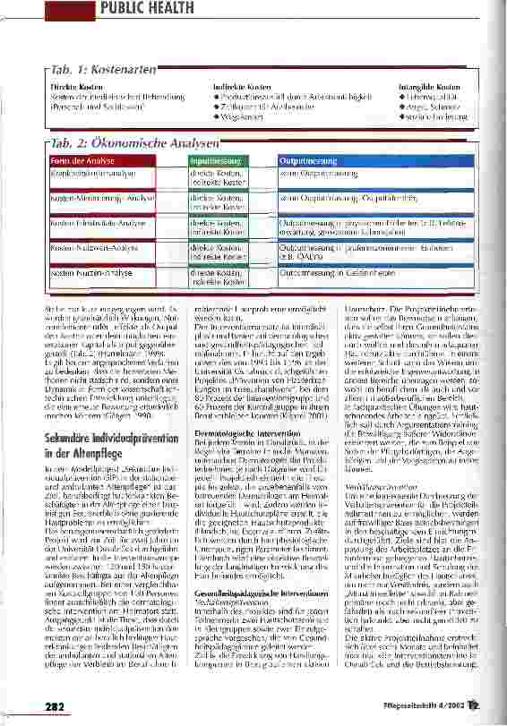 Vorschauseite 2: Prävention von Berufsdermatosen in der Altenpflege
