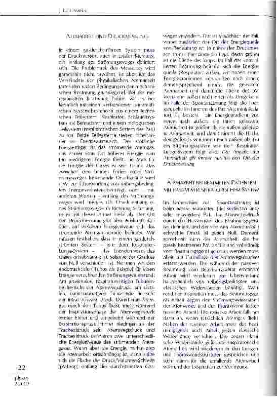 Vorschauseite 2: Qualitative und quantitative Aspekte der Atemarbeit beatmeter Patienten