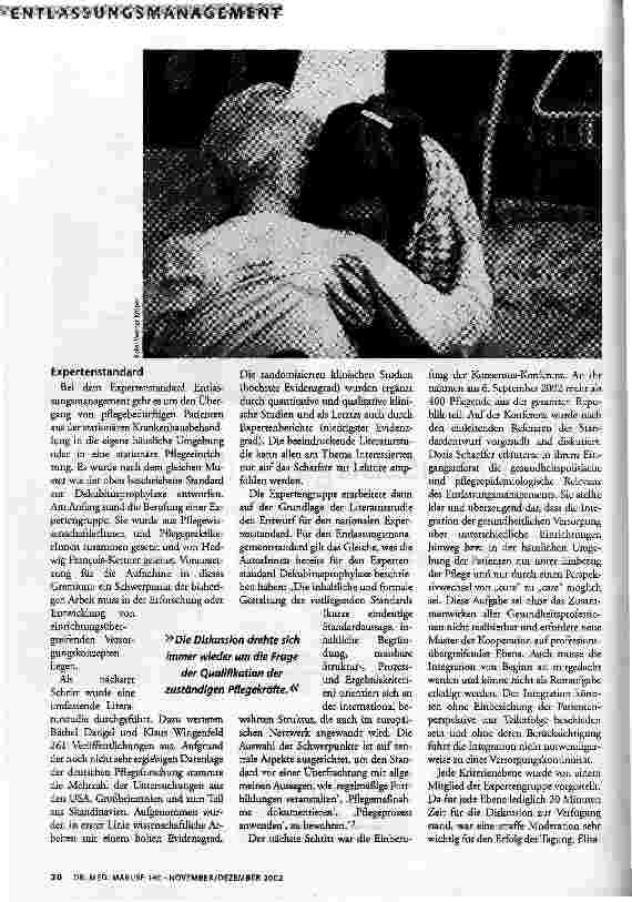 Vorschauseite 2: Entlassungsmanagement