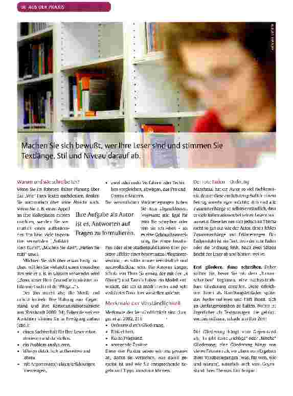 Vorschauseite 3: „Wer soll das lesen?