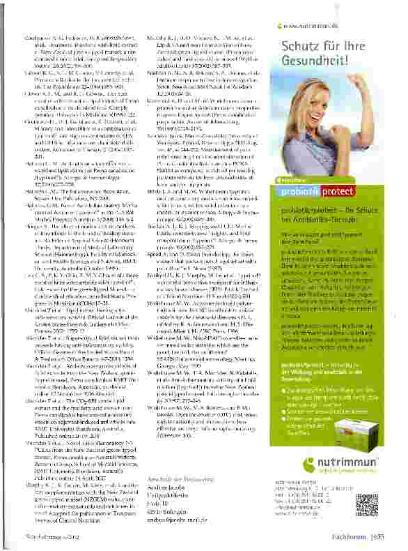 Vorschauseite 3: Chronische Arthritis
