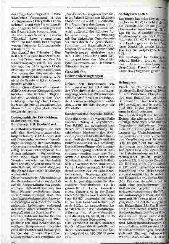 Vorschauseite 3: Das System der Altenhilfe in der BRD