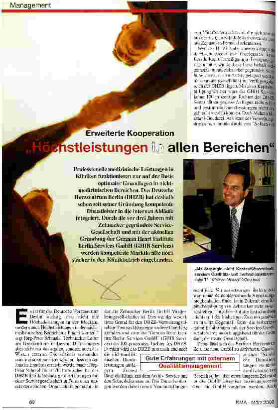 Vorschauseite 1: Höchstleistungen in allen Bereichen
