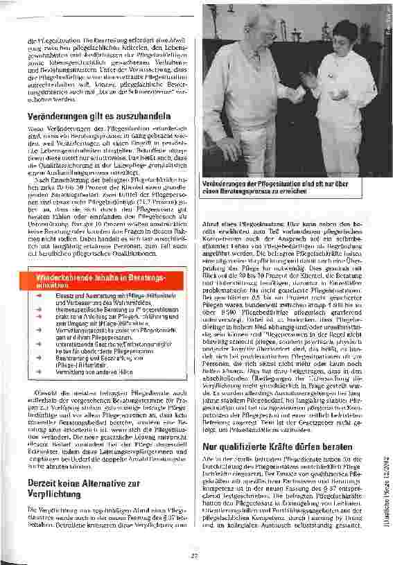 Vorschauseite 3: Qualitätssicherung in der Laienpflege