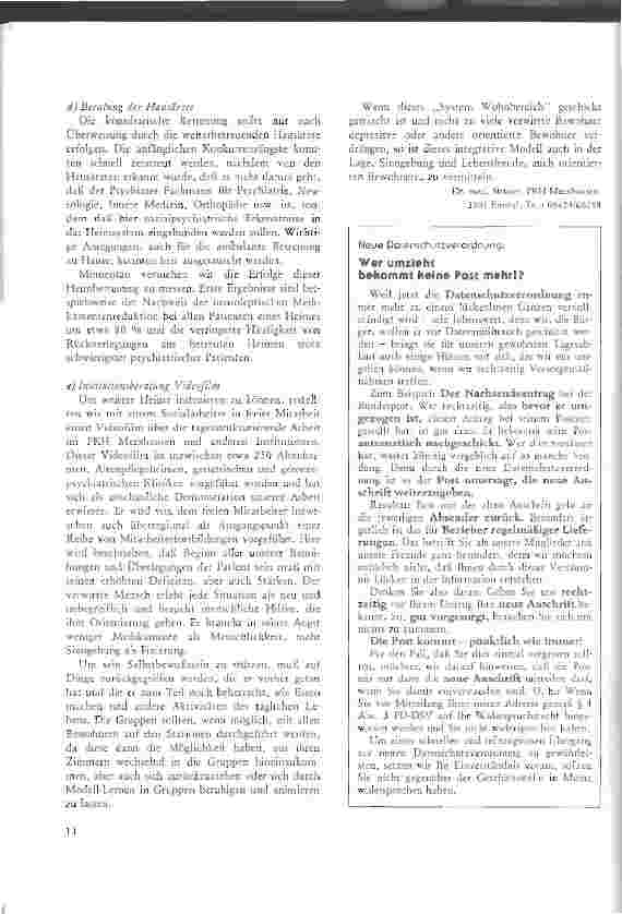 Vorschauseite 4: Heraus aus der Isolierung