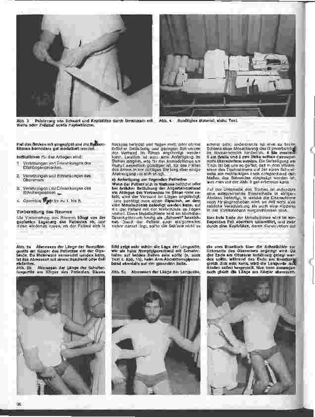 Vorschauseite 3: Grundlagen und Technik des Gipsverbandes 32. Folge: Das Gipskorsett (Fortsetzung)