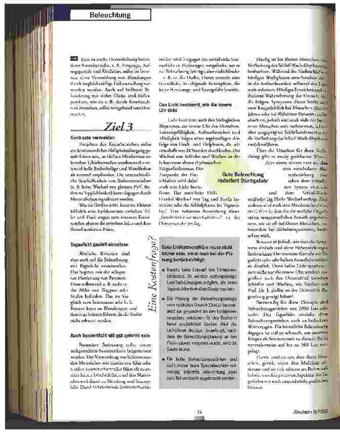 Vorschauseite 3: Helles Licht - klare Strukturen