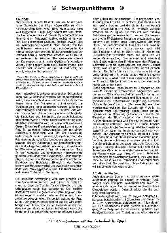 Vorschauseite 4: Krankheitsverlaufsphasen bei einer multimorbiden Patientin