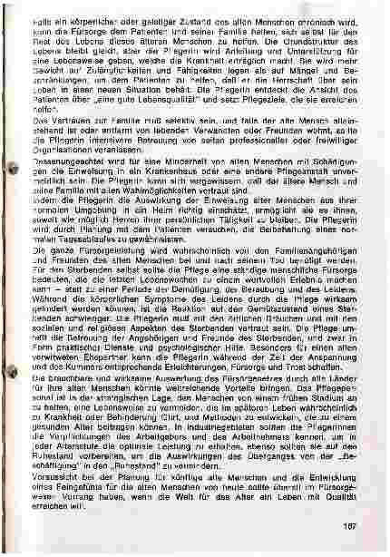 Vorschauseite 3: Das Bedürfnis des alten Menschen nach Fürsorge