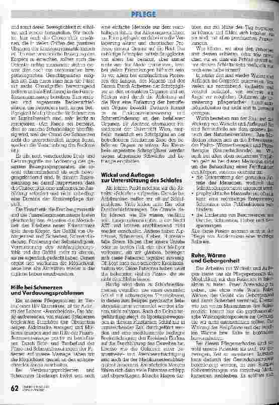 Vorschauseite 3: Alternative Pflegemöglichkeiten bei Aidskranken